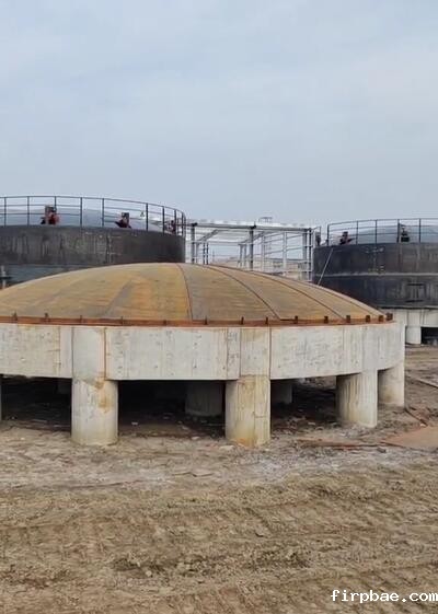 立式储罐施工现场